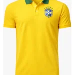 Camisa Polo do Brasil Masculina Premium Seleção Brasileira Hexa