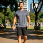 Kit 4 Camiseta Dry-fit Sandrini Masculina Academia Caminhada