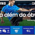 é uma das melhores opções de custo-benefício para quem quer entrar no mundo das TVs premium sem pagar o preço de modelos muito mais caros. Ela entrega imagem 4K com tecnologia QLED, mais de 1 bilhão de cores, Quantum HDR e processador com IA, o que melhora a qualidade de filmes, séries, esportes e até conteúdos em resolução inferior.O grande diferencial está no pacote: além da qualidade de imagem, ela já traz Alexa integrada, Bixby, Gaming Hub, SmartThings, karaokê, controle por gestos em cenários compatíveis e promessa de 7 anos de atualização do sistema.Ou seja: você não compra só uma TV, compra uma central completa de entretenimento e casa conectada por um valor muito competitivo. Melhor custo-benefício da categoria, a Samsung Vision AI TV 50" QLED 4K Q7F 2025
