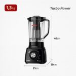 Liquidificador Mondial Turbo Power 550W