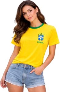 Camiseta Feminina da Seleção Brasileira