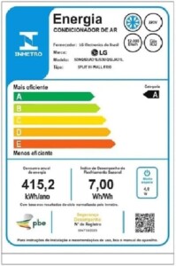 Ar Condicionado LG Dual Inverter Voice 12000 BTUs Frio 220V