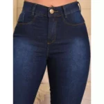 Calça Jeans Flare Feminina Boot Cut Cós Alto Empina Bumbum com Elastano!100%