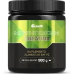 Creatina Monohidratada 500g Growth Supplements.: Força e Desempenho