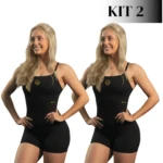  Kit 2 Macaquinhos Fitness Virgínia