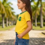 Camiseta Brasil Infantil