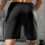 Bermuda Masculina Slim Fit Esportiva Com Elastano Poliamida