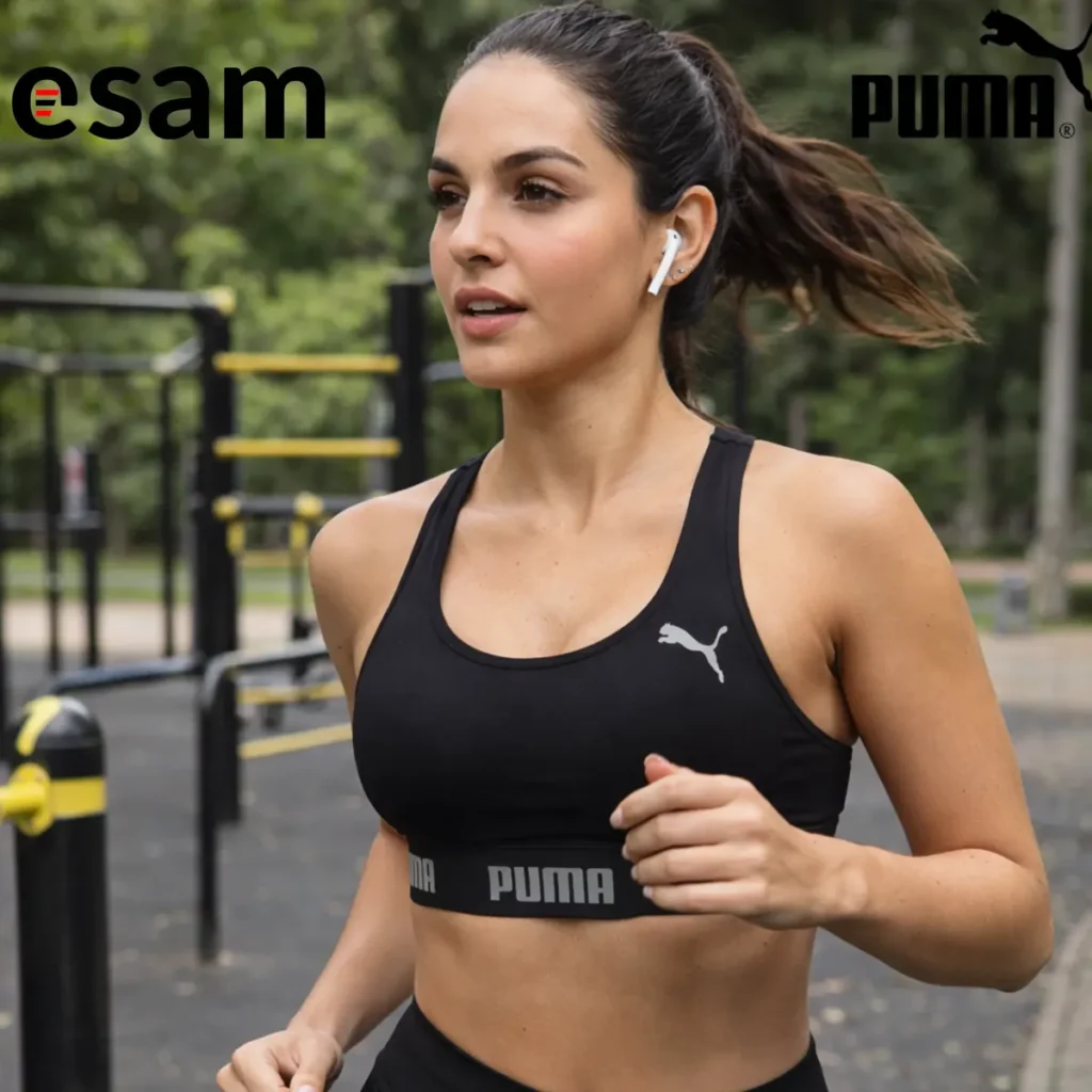 Produto 145 Top Puma Academia Fitness Original Nadador Alta Sustentação