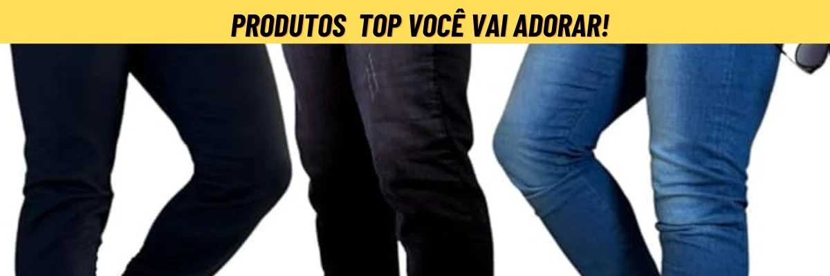 Kit 3 Calça Masculina Jeans Estilo Reta Linha Premium Slim