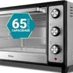 Forno Elétrico Philco 65l Dupla Resistência Pfe65 220v Preto