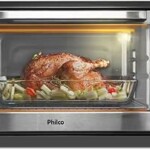 Forno Elétrico Philco 65l Dupla Resistência Pfe65 220v Preto