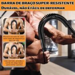 bastão de exercício com mola