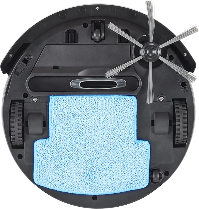 comprar robô aspirador de pó wap robot w100 – 3 em 1 varre aspira e passa pano