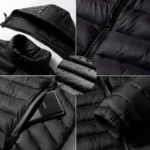 Jaqueta Masculina Puffer Bobojaco Nylon Frio Inverno Luxo