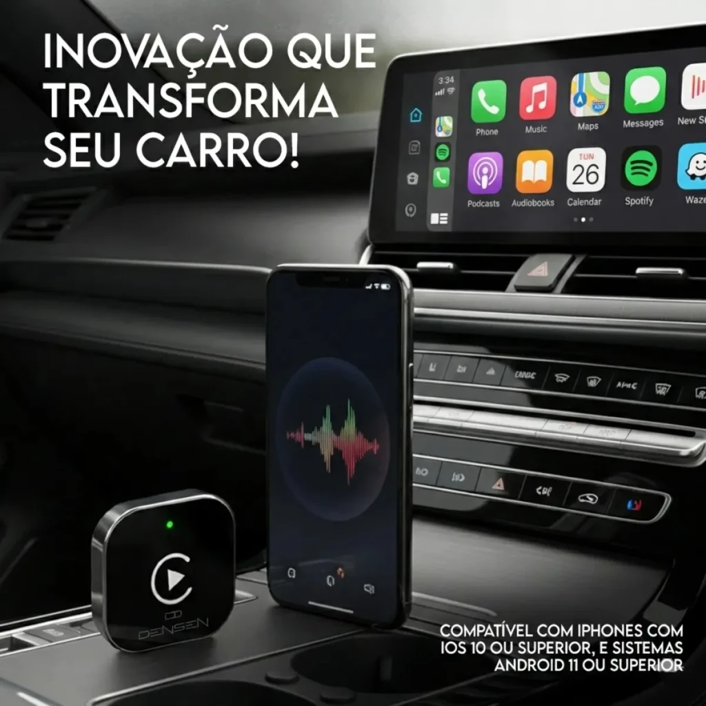 comprar adaptador carplay sem fio 2 em 1