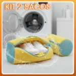 Kit 2 Saco Para Lavar Sapatos Na Máquina De Lavar Prático