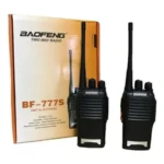 Kit Par 2 Rádio Baofeng 777s Walk Talk Comunicador 16 Canais Preto 127/220v
