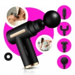 melhor massageador pistola elétrica profissional muscular portátil