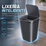 Lixeira Inteligente Automática 16L: Praticidade e Higiene